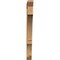 Ekena Millwork Balboa Slat Rough Sawn Bracket, Western Red Cedar, 4"W x 34"D x 46"H BKT04X34X46BOA06RWR - alternate 2